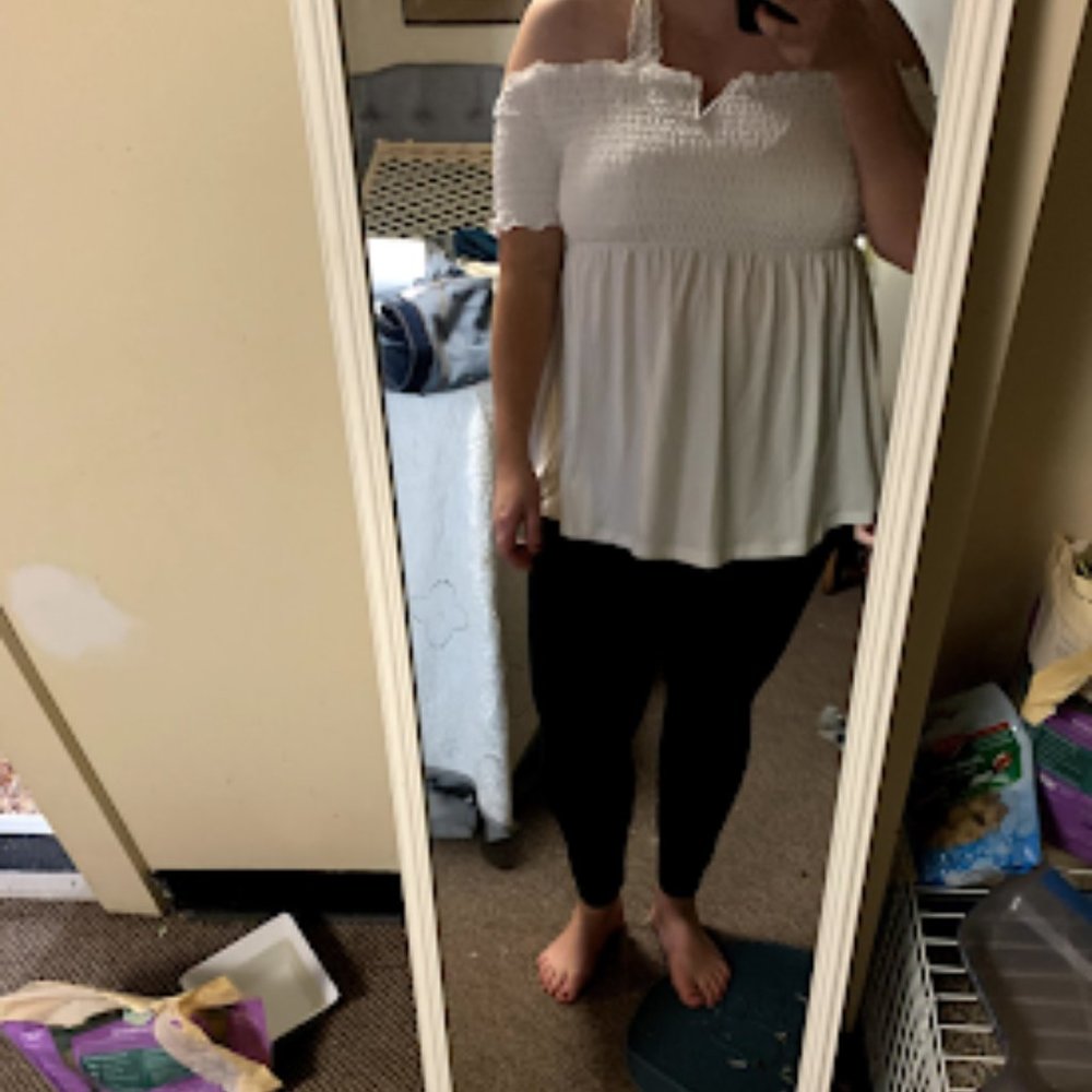 Baby Doll Off The Shoulder Top